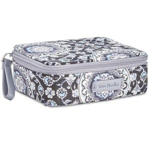 Vera Bradley Charcoal Medallion Pill Case